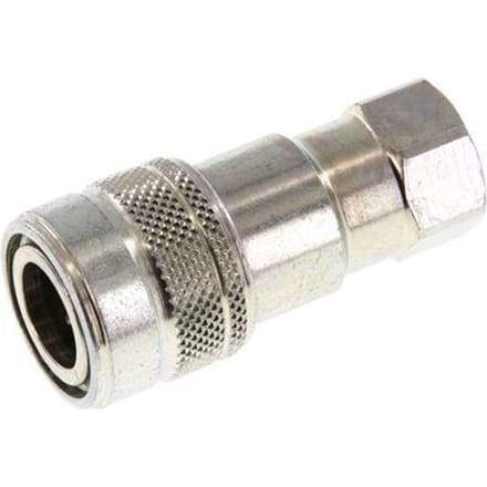 Stalen DN 5 Hydraulische Koppeling Snelkoppeling G 1/8 inch Binnendraad ISO 7241-1 B D 10.9mm