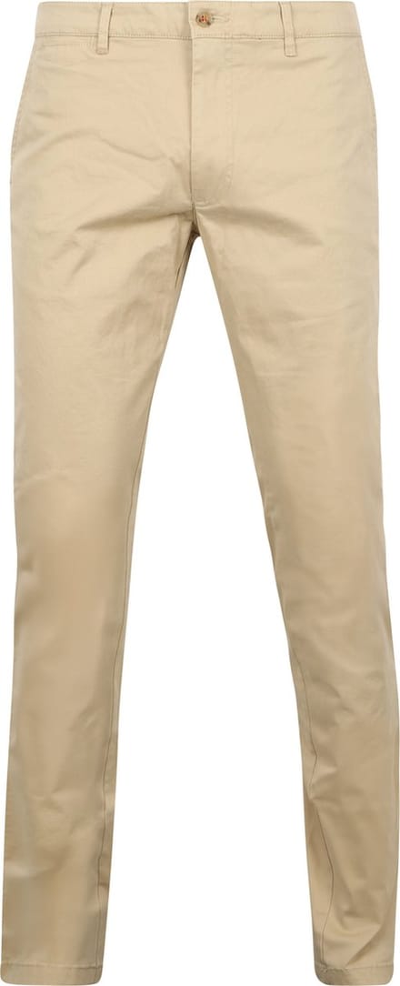 Suitable Chino broek Plato Ecru - Maat 46 - Heren - Mannen broeken