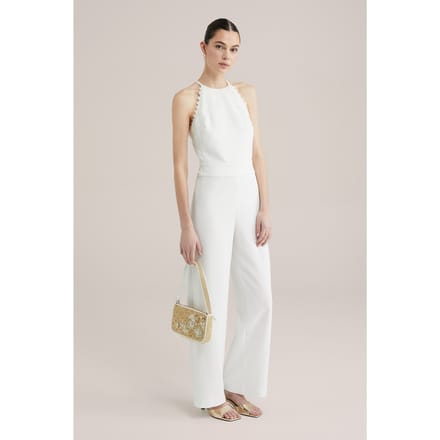 We Fashion Jumpsuit White Maat: 3XL | Jumpsuits Outlet | Dames | Wit