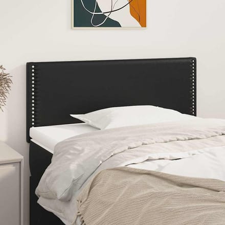 vidaXL - Hoofdbord - 80x5x78/88 - cm - kunstleer - zwart