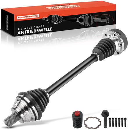 Frankberg 1x aandrijfas vooras links voor Audi A4 8E B6 8H Avant