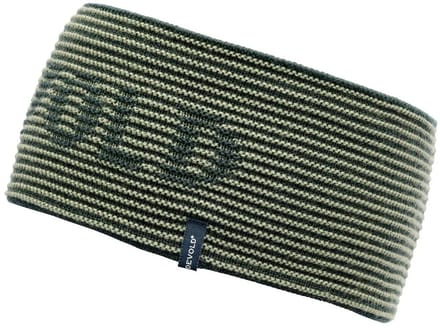 Devold Of Norway Rib Logo Merino Hoofdband Groen