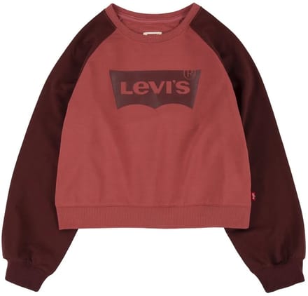 Levi´s ® Kids Raglan batwing crew Sweatshirt Rood 14 Years Meisje