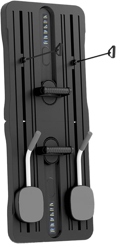 Pilates Machine - Pilates Board - Thuis Trainen - Opvouwbaar Ontwerp - 105x40x3 cm - Zwart