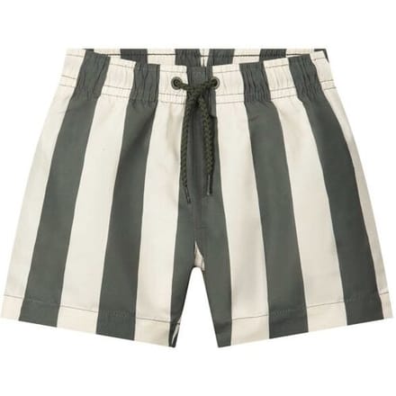 Prénatal kinder zwemshort Dark Khaki Green 86/92 heren