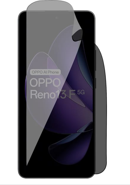Privacy Screenprotector geschikt voor Oppo Reno 13 F / 13 FS (4G & 5G) - 1x FlexGuard Screen Protector