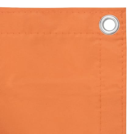 vidaXL - Balkonscherm - 90x500 - cm - oxford - stof - oranje