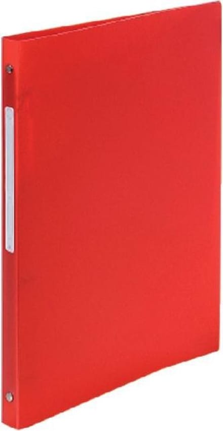 Exacompta Ringband met 4 ringen 15mm polypropyleen OPAK - A4 - Rood - 51195E