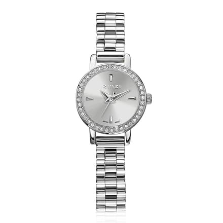 ZINZI Horloge met Witte Zirkonia ZIW3202
