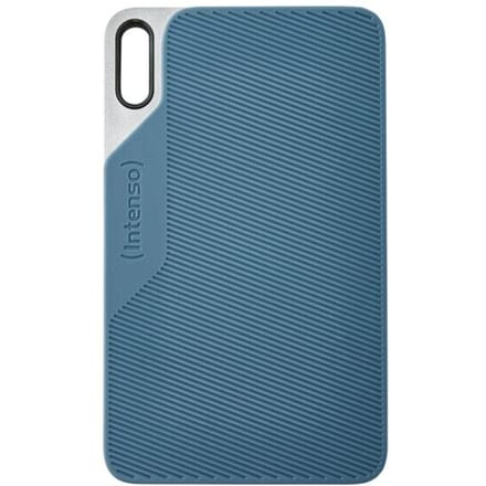 (Intenso) Rugged portable SSD TX100 2TB - USB 3.2 5 Gbit/s - schokbestendig - grijs/blauw (3826470)