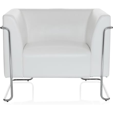 CURACAO | 1-Zits - Gestoffeerde fauteuil Wit