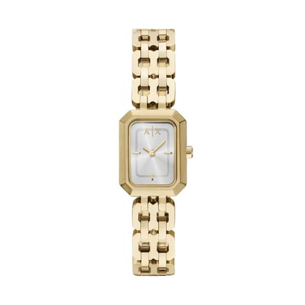 Armani Exchange AX5811 Dames Horloge 27mm - Goudkleurig