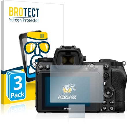 Screenprotector 3 Stuks voor Nikon Z 7 II Beschermglas transparant