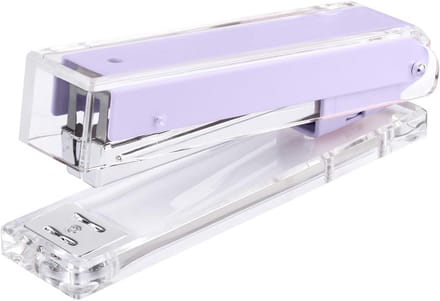 Transparante Acryl Nietmachine Paars Ergonomisch Bureaublad Accessoire