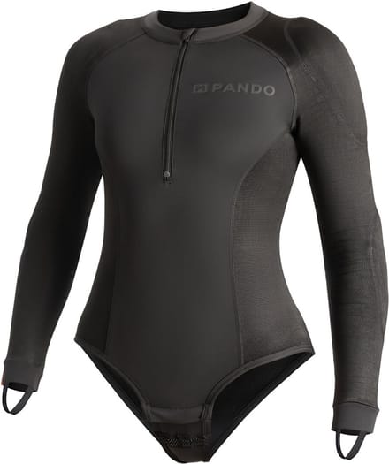 Pando Moto Shell WW 02 Body Dames zwart - maat XXL
