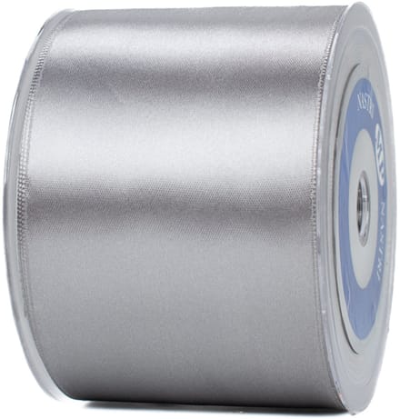 Breed openingslint van 7 cm x 25 meter zilver - lint voor opening