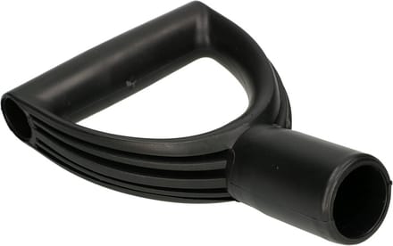 Schep met D-handvat van Kunststof voor 33 mm Steel