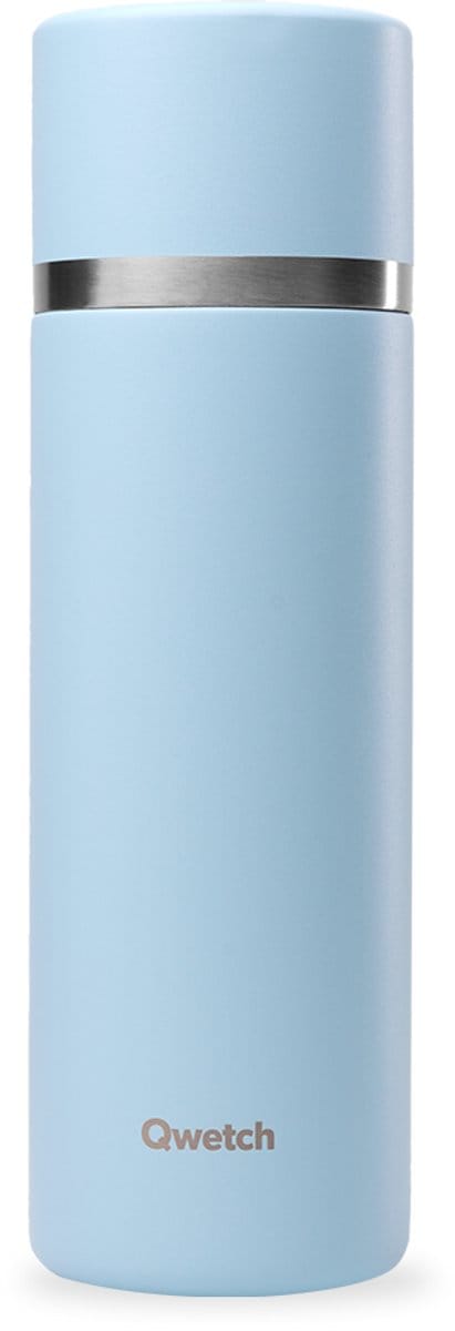 Qwetch Thermoskan - Pastel Blauw