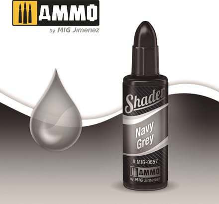 Ammo by MIG Ombre 10mL (Gris Marine)