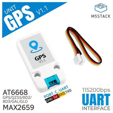M5Stack officiële GPS/BDS-eenheid v1.1 (ATGM336H-6N)
