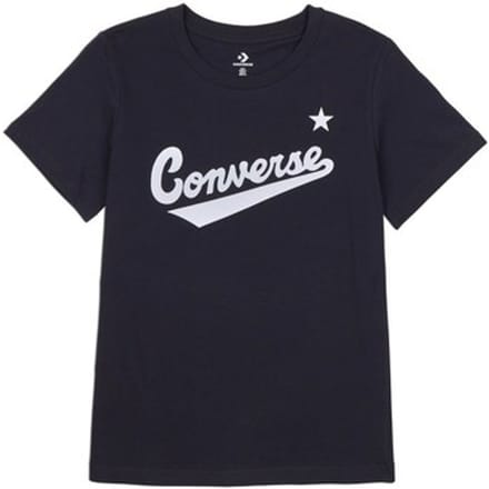 T-shirt Korte Mouw Converse Scripted Wordmark Tee