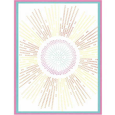 Sizzix A6 Stencil "Cosmopolitan - Shine Bright by Stacey Park"
