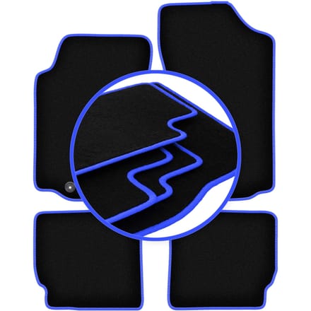 CARLUX-BLUE automatten voor: Peugeot 306 cabriolet (1993-2001)