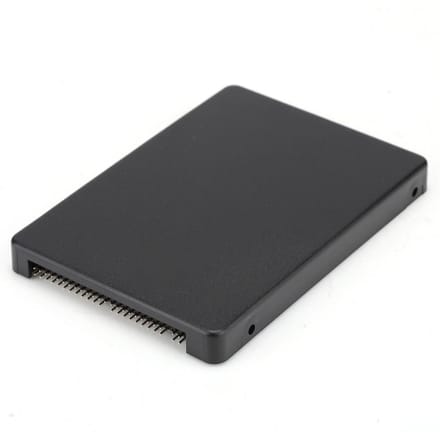 Harde Schijf Behuizing mSATA SSD naar IDE 2.5 inch PATA IDE Parallelle Poort Harde Schijf Behuizing (Zwart) (Niet zwart