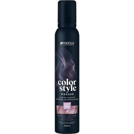INDOLA Color Style Mousse Zacht mauve Haarkleuring Unisex 200 ml