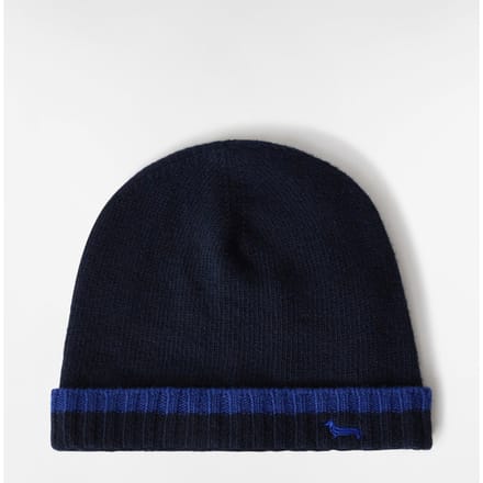 blauwe marine man cap
