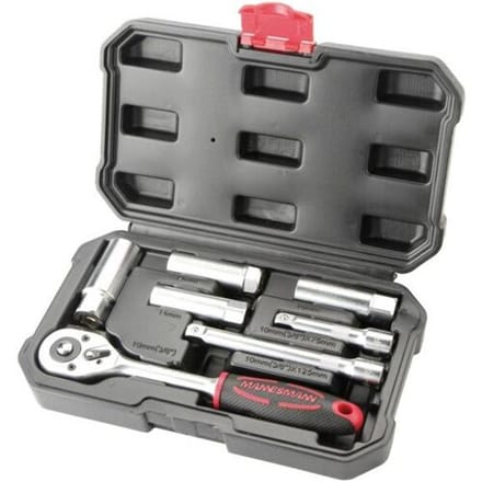 set bougiemontage, 3/8 inch, 7-delig M00174 Brüder Mannesmann M00174