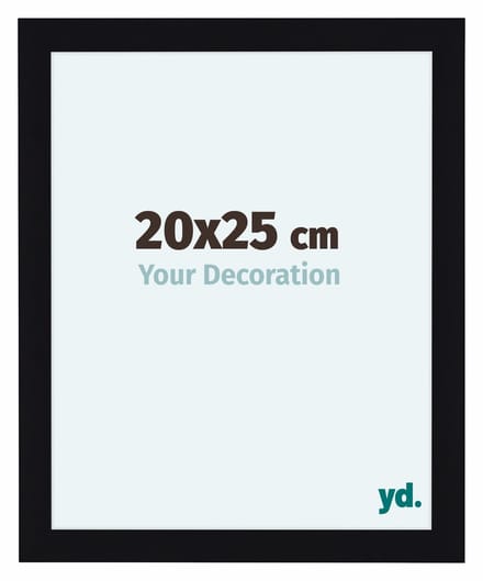 Your Decoration - Fotolijst 20x25 cm - MDF - Zwart Hoogglans - Como
