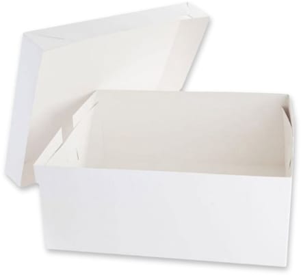 Simply Making Cake Box Rechthoekig Wit 30x22x15cm