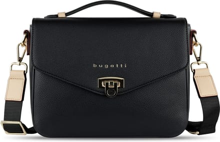 bugatti Schoudertas Ella Classic Bag Black Zwart