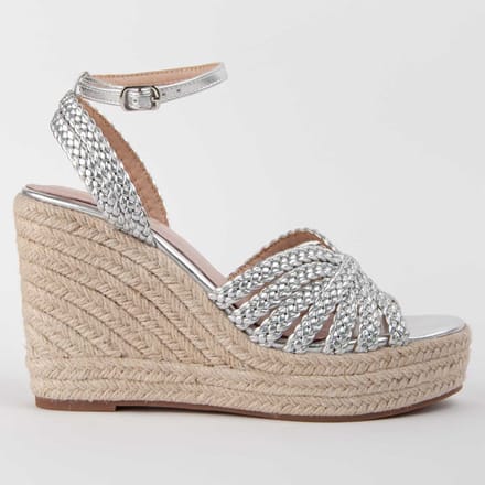 Sandalia De Cuña Para Mujer. Montevita Salia3 102965 41 zilver