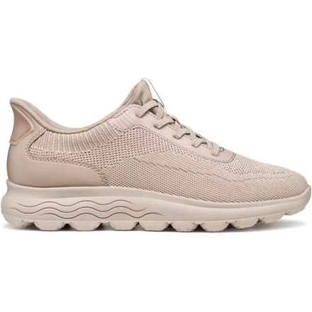 GEOX SPHERICA PLUS DAMES Sneakers - MEDIUM BEIGE - Maat 37
