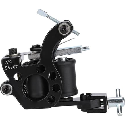 Machine à tatouer professionnelle en alliage, bobines de cuivre, machine à tracer, pistolet à ombrer black