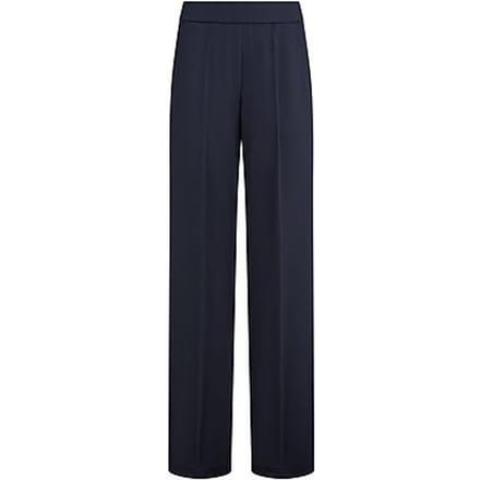 Wide Fit’ jersey broek Van Peter Hahn blauw