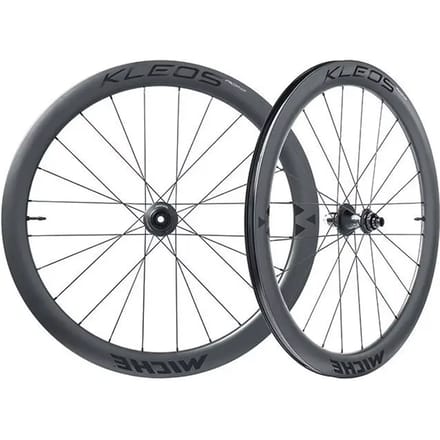 Fiets wielen schijf spel Miche Kleos Rd 50 Cl TLR Sram XDR