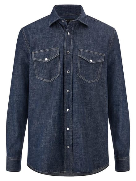 Jeanshemd Van Bugatti denim