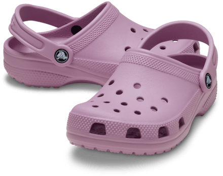 Crocs Pantoffel - Kids Classic Clog - EU28-29 tot EU 33-34 - voor Kinderen - oudroze