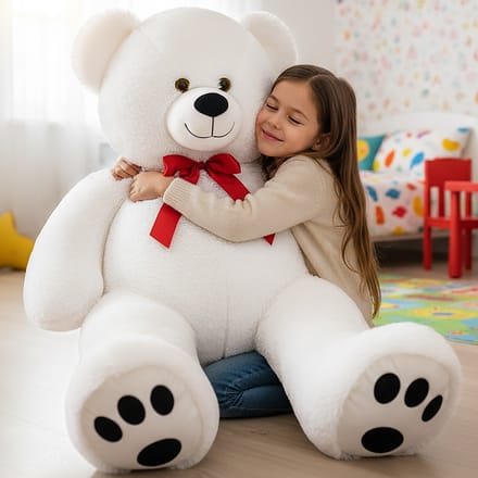 Grote Knuffelbeer - Teddybeer - knuffel - pluche 1,2 mtr groot