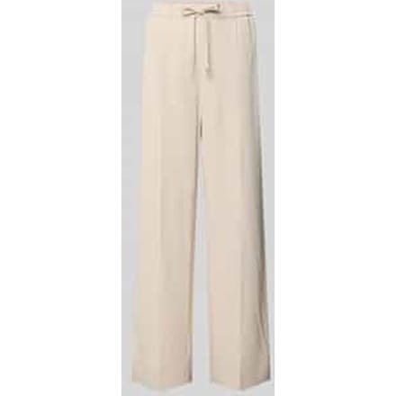 wide leg broek met elastische band model 'Cevil ease'