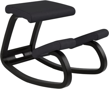 AMA® Kniestoel - Bureaustoel - Ergonomische Bureaustoel - ‎72 x 52 x 51cm - ‎Zwart