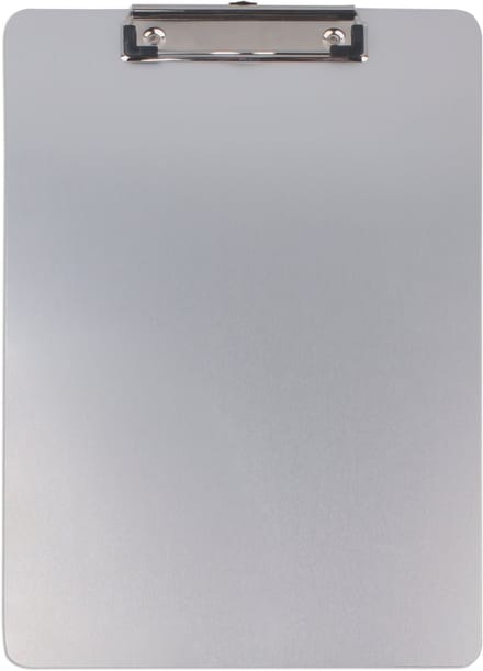 DESQ® Aluminium Klembord A4 - Magnetische Achterkant - Ophangoog - 226 x 319mm