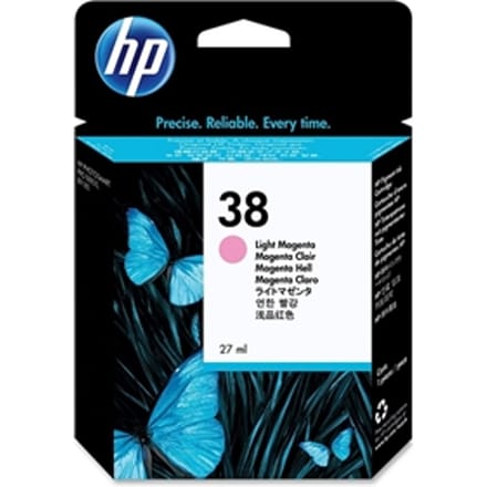 HP C9419A nr. 38 inktcartridge licht magenta (origineel)