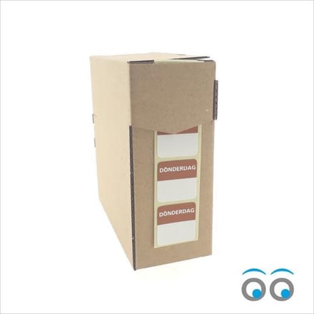 Codeer etiketten - Sticker - Horeca- Donderdag - 500 stuks - Dag