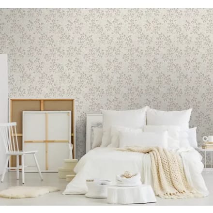 Vliesbehang Antibes An28251 - Off White - Beige-bruin - Middengrijs - 10,05m X 53cm