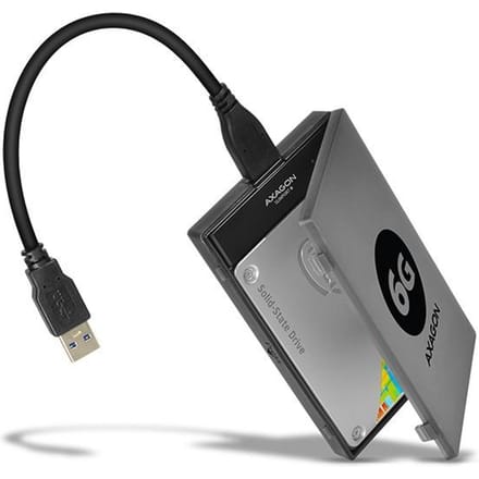 AXAGON ADSA-1S6, USB 3. 2 Gen 1 SATA 6G UASP HD