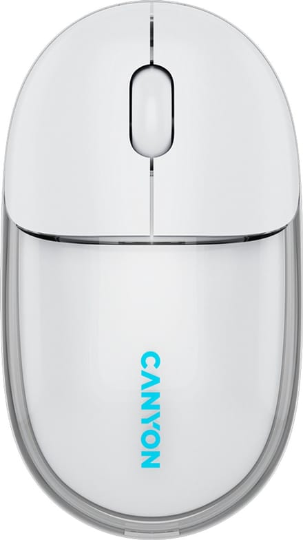 Canyon OnClick 24 - Draadloze Muizen - Transparante Behuizing - Stil - Precisie